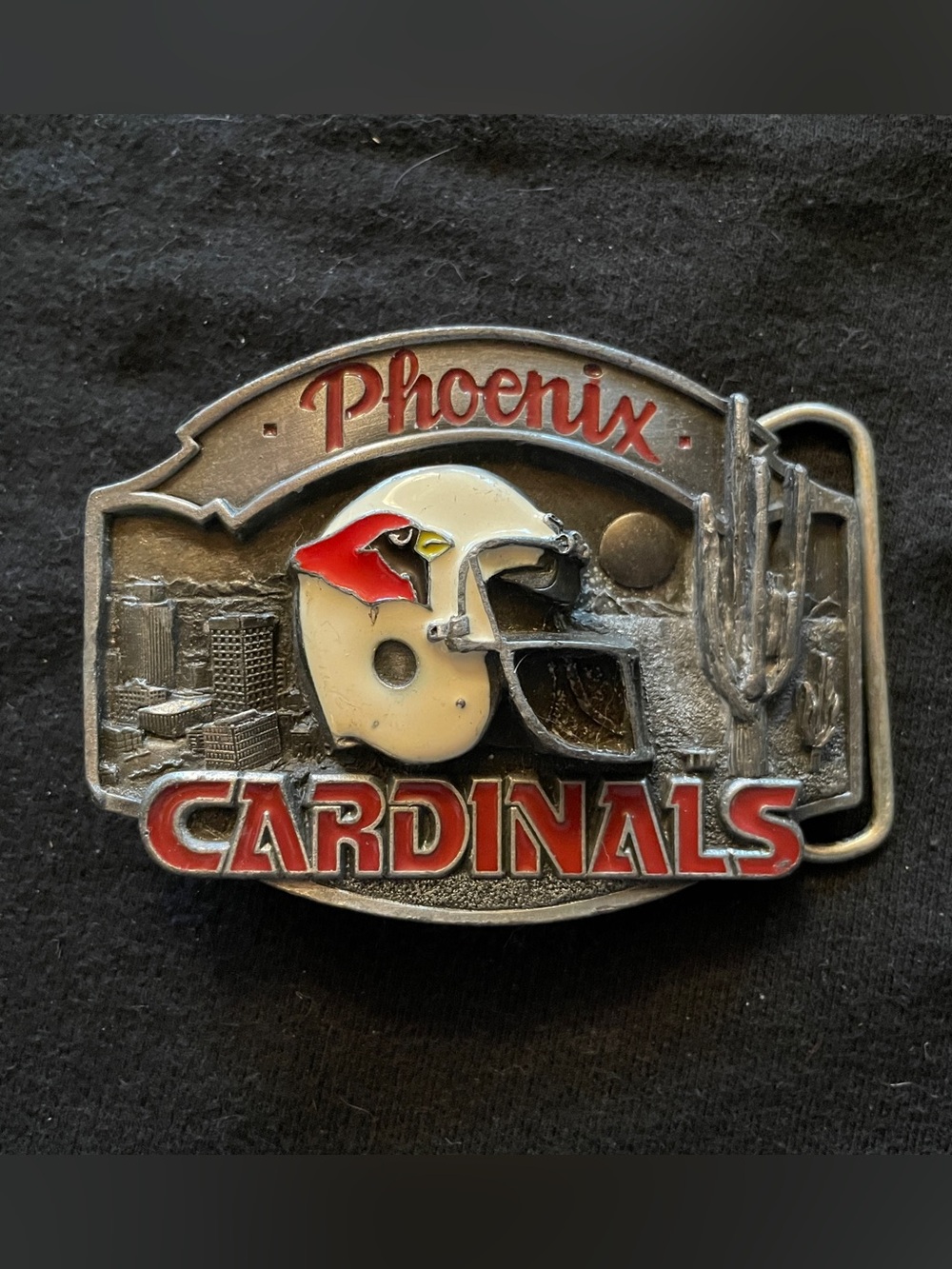 1988 Phoenix Cardinals Belt Buckle